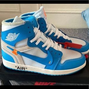 Off white Jordan 1 Nike unc